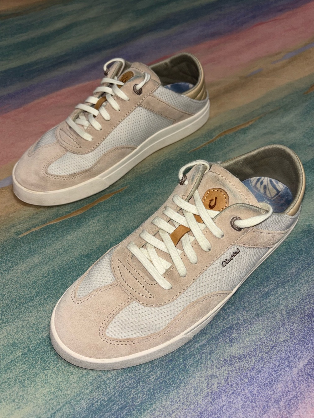 OluKai Kilea Women’s Classic Court Sneakers Shoes size 7.5